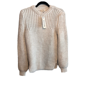 NWT River Island Chunky Knit Oversized Sweater Size XXS White